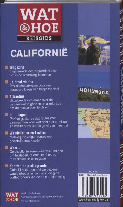 Achterkant van Californie