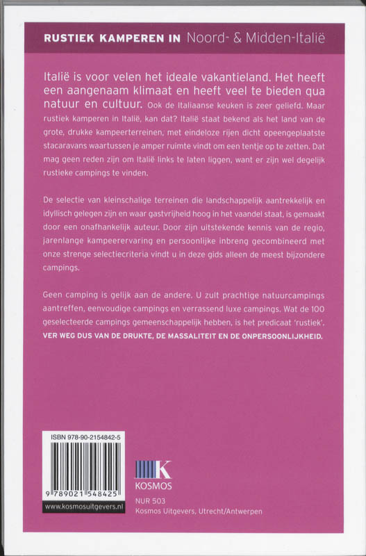 Achterkant van Noord en Midden Italië