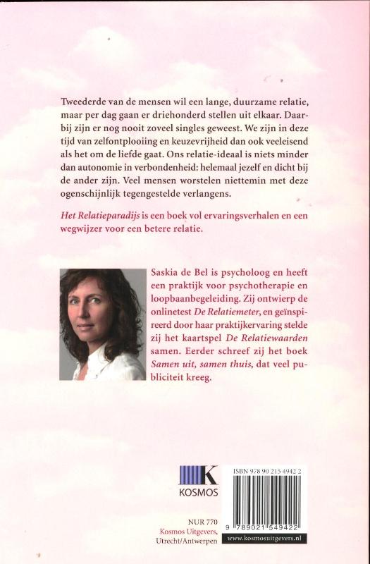 Achterkant van Het relatieparadijs