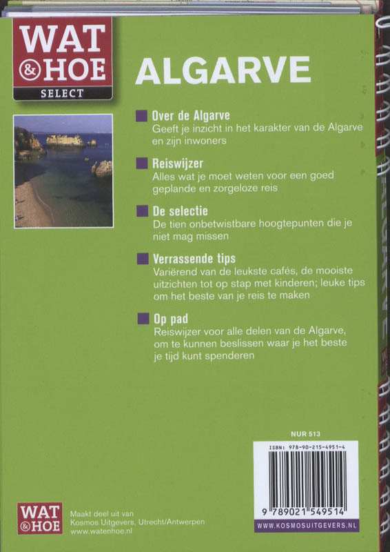 Achterkant van Algarve