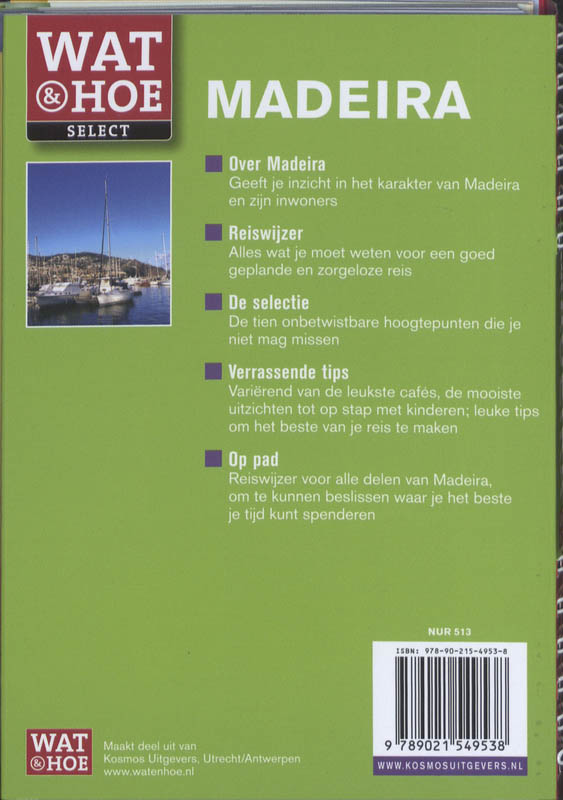 Achterkant van Madeira