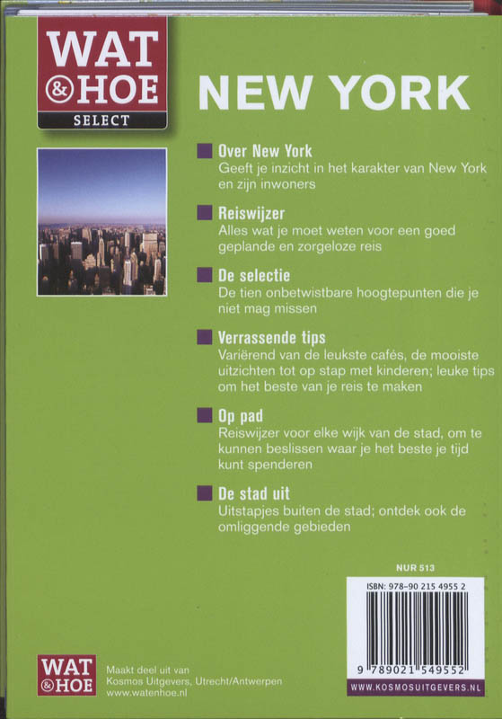 Achterkant van New York