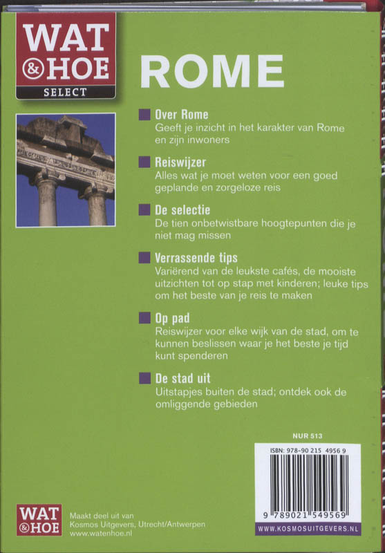 Achterkant van Rome