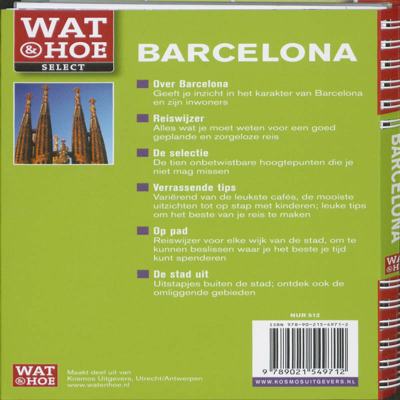 Achterkant van Barcelona