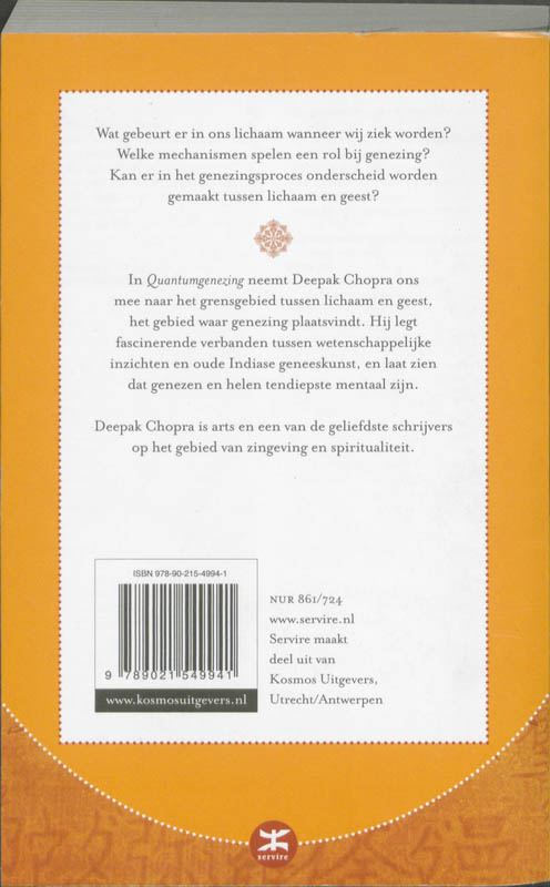 Achterkant van Quantumgenezing