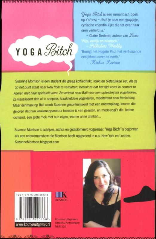 Achterkant van Yoga bitch