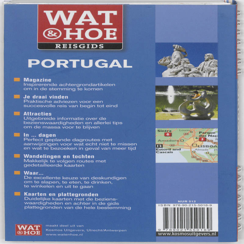 Achterkant van Portugal