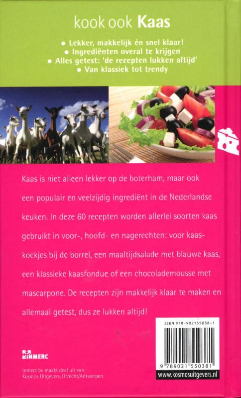 Achterkant van Kook ook Kaas