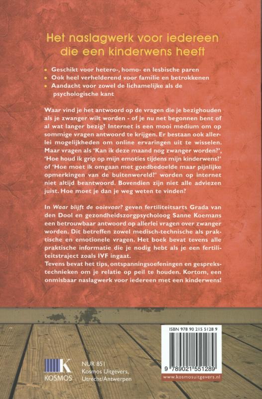 Achterkant van Waar blijft de ooievaar?