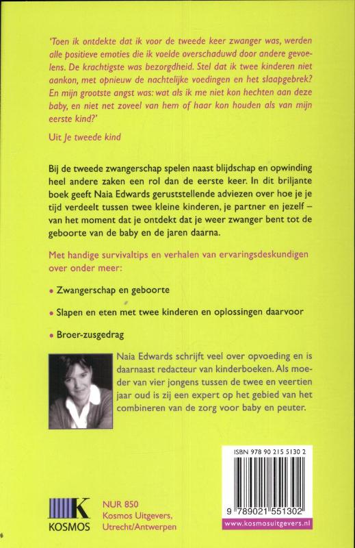 Achterkant van Je tweede kind