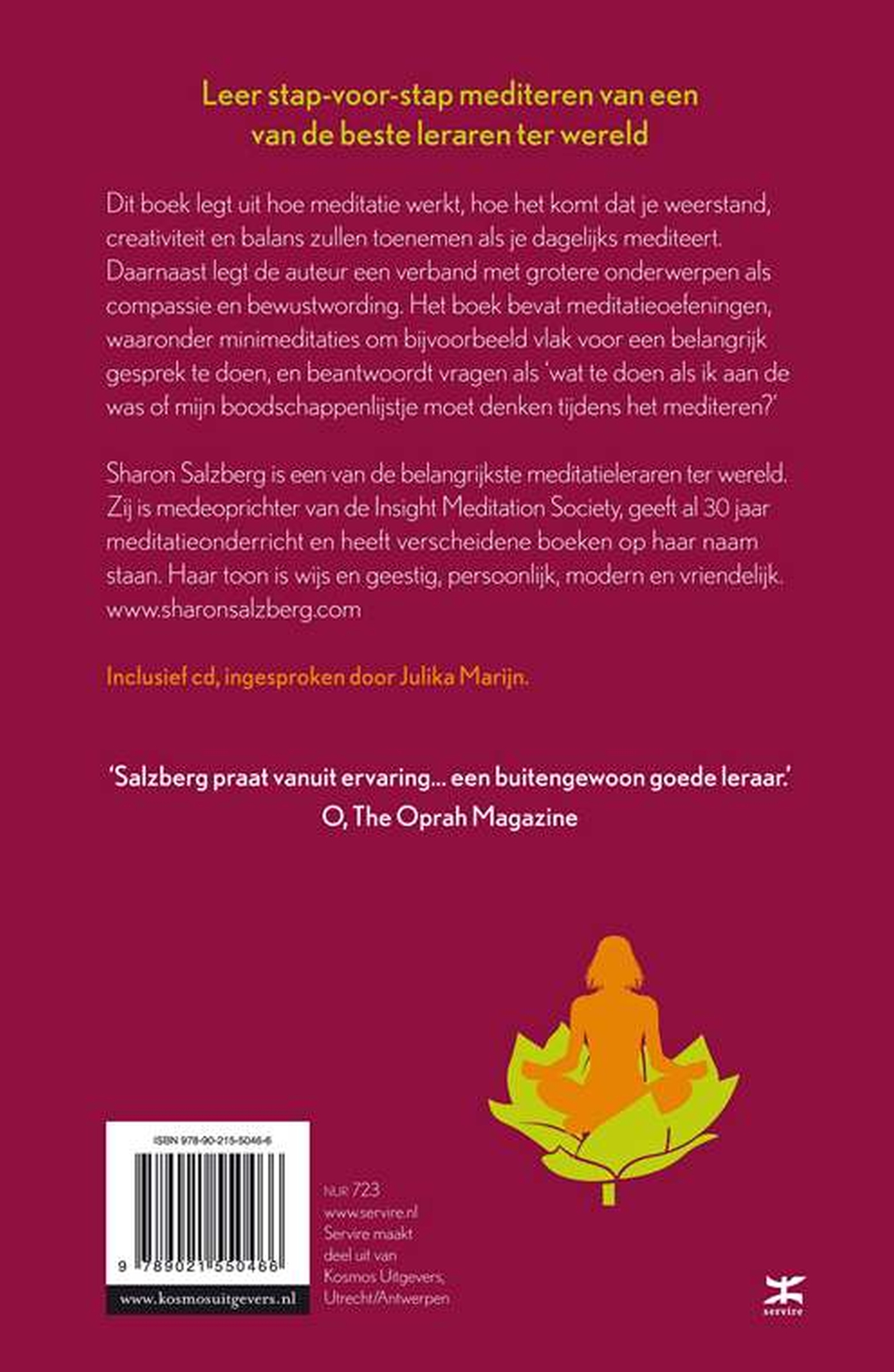 Achterkant van Werkelijk gelukkig worden door de kracht van meditatie