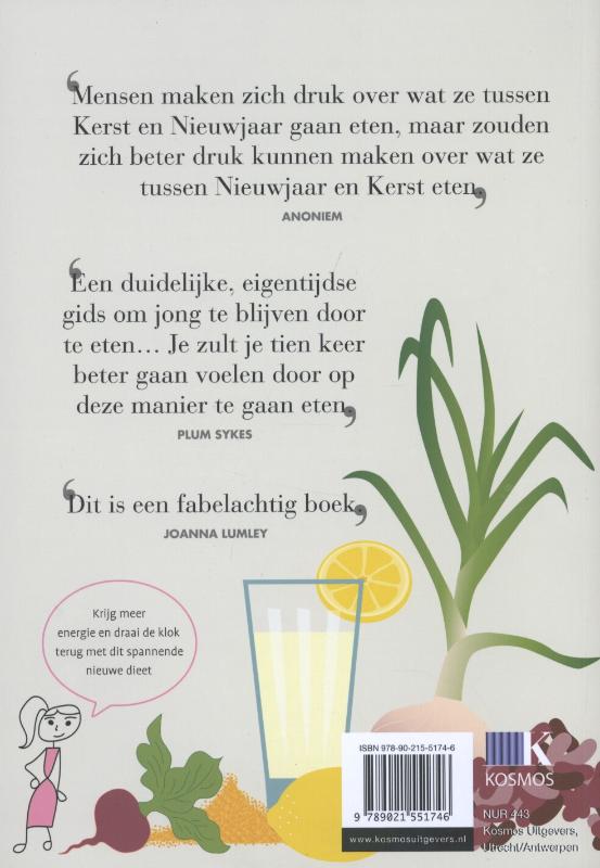 Achterkant van Eet jezelf jong