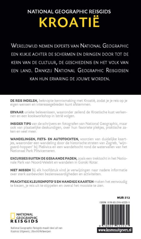 Achterkant van Kroatie