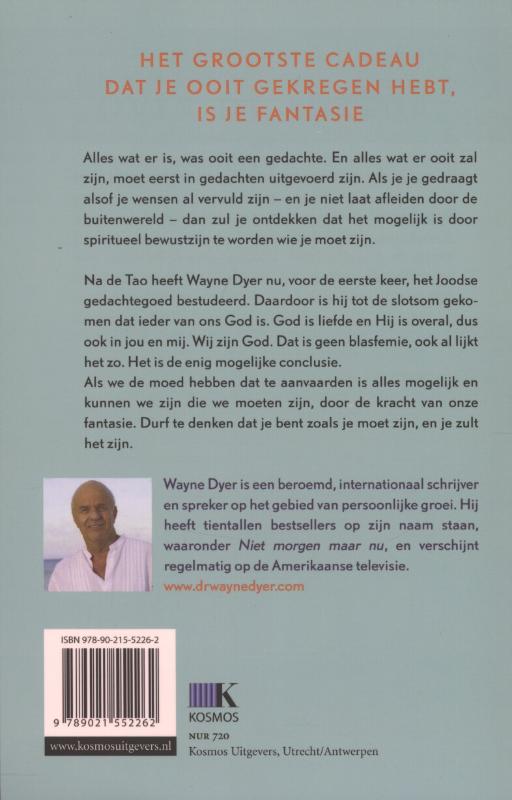 Achterkant van Vervul je wensen door de kracht van fantasie