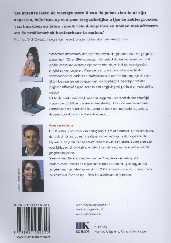 Achterkant van Puberbrein binnenstebuiten