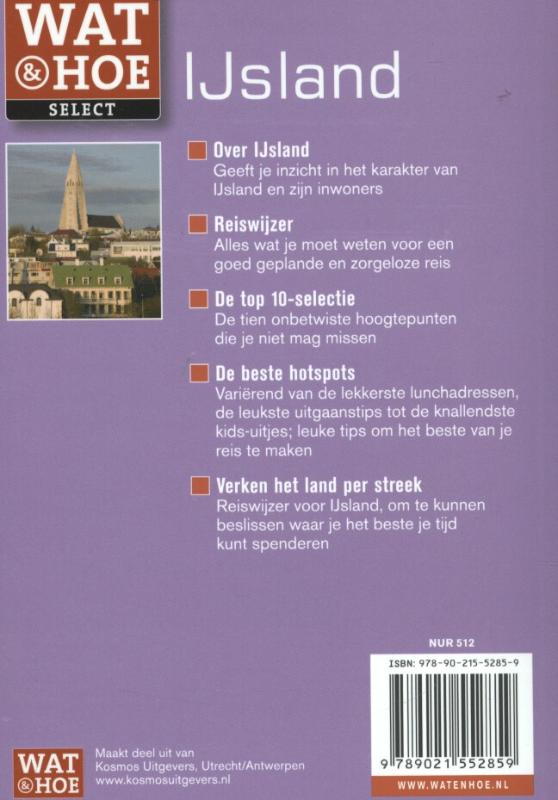 Achterkant van IJsland