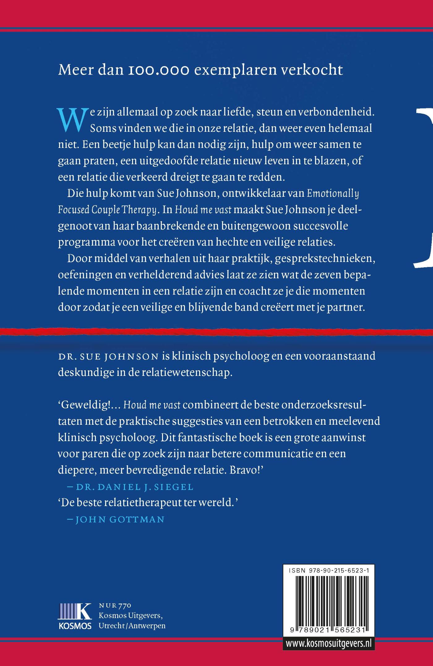 Achterkant van Houd me vast