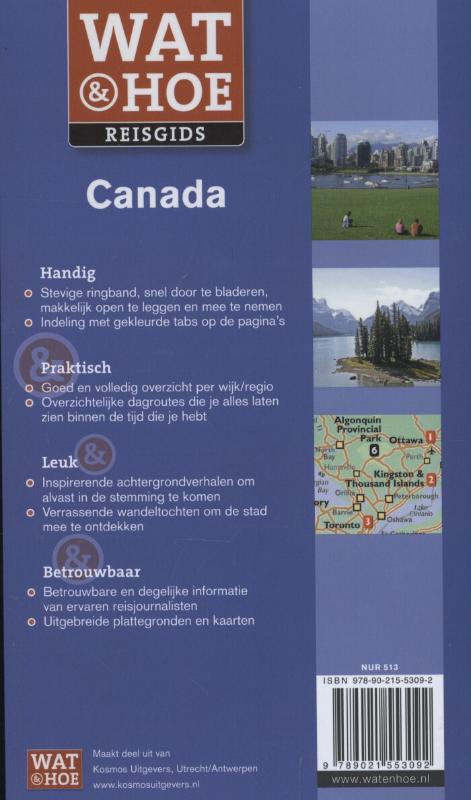 Achterkant van Canada
