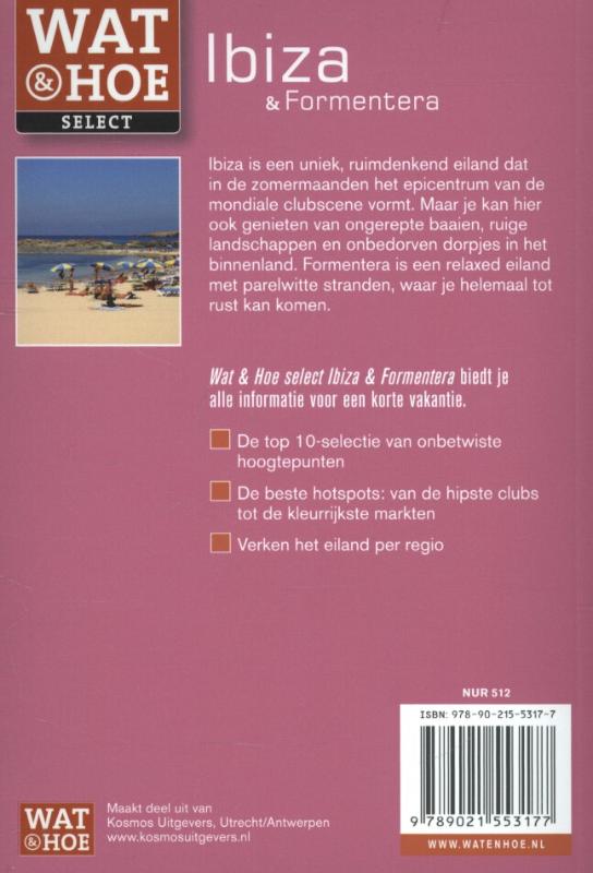 Achterkant van Ibiza en Formentera