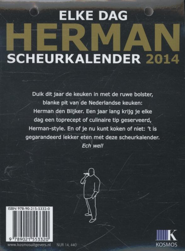 Achterkant van 2014