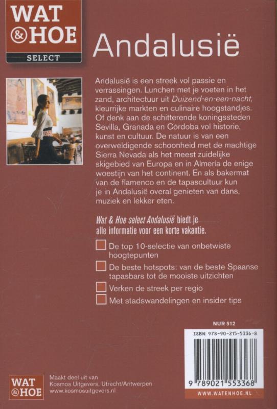 Achterkant van Andalusië