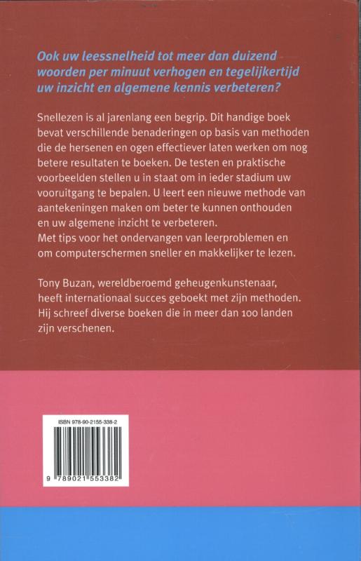 Achterkant van Snellezen