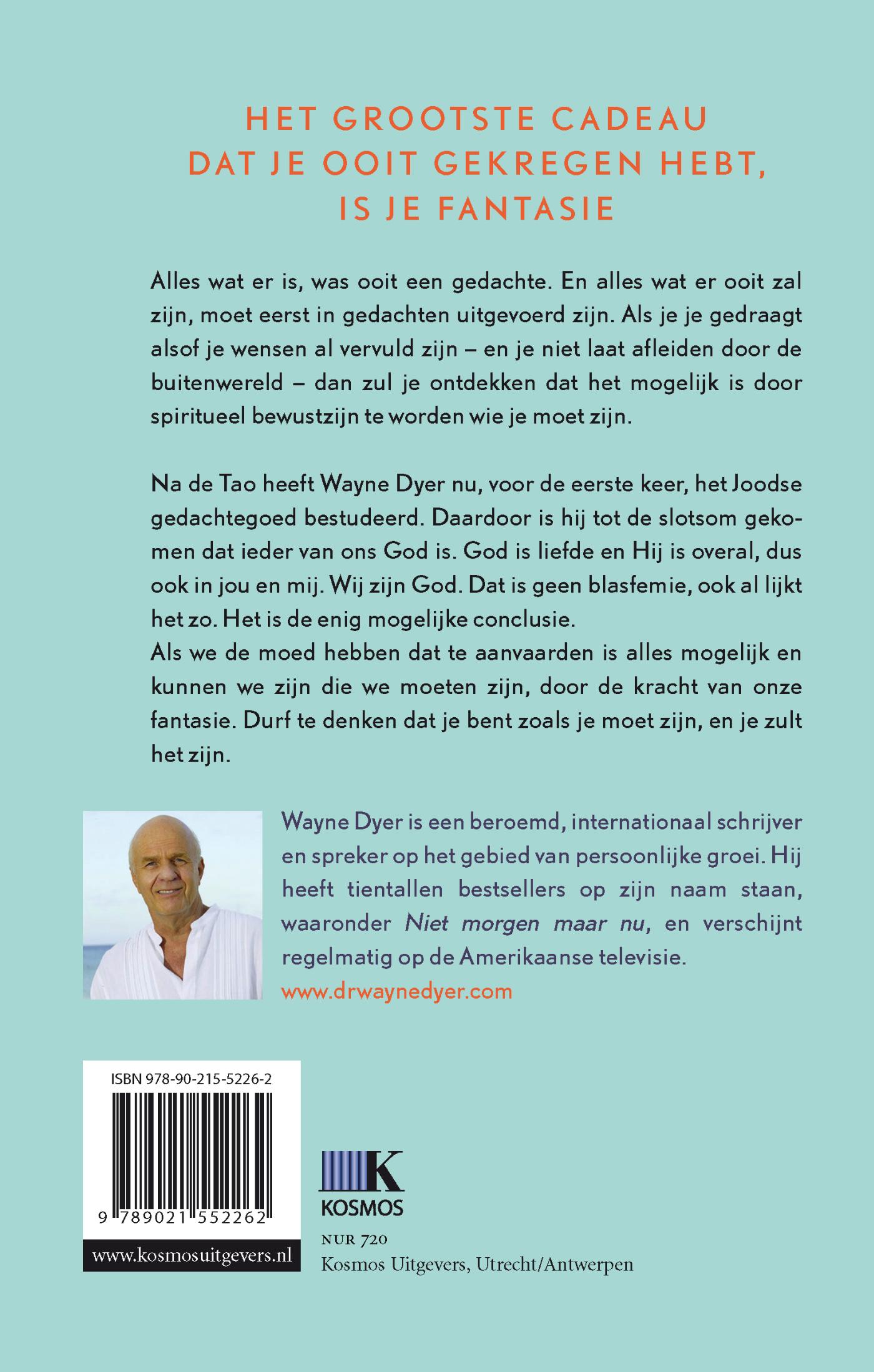 Achterkant van Vervul je wensen door de kracht van fantasie
