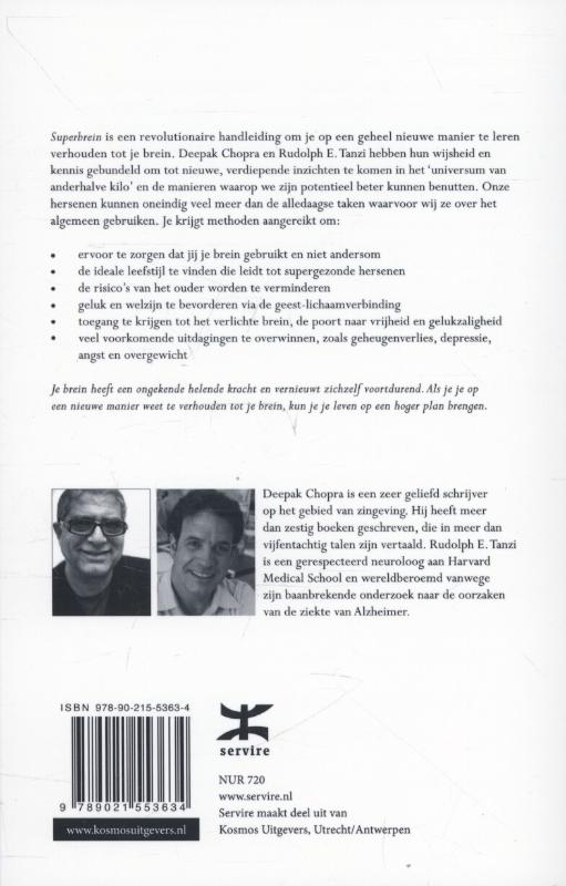 Achterkant van Superbrein