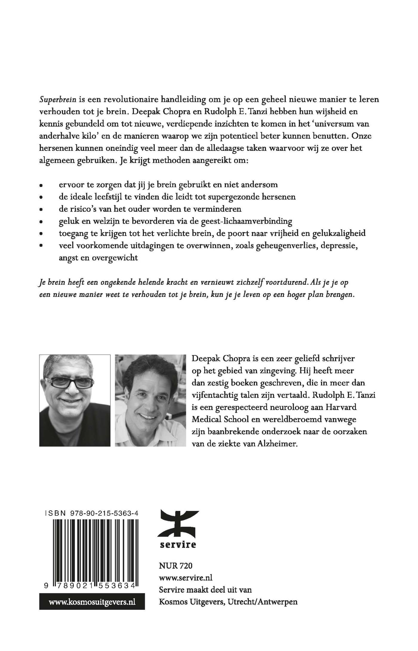 Achterkant van Superbrein