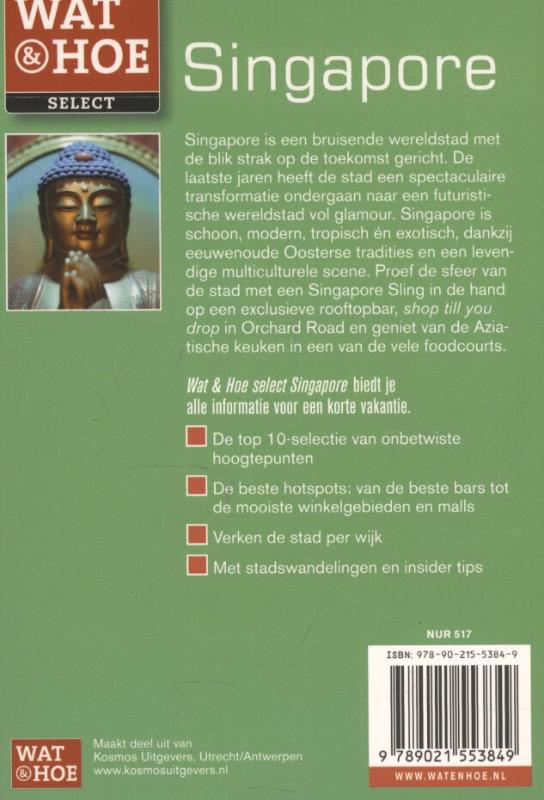 Achterkant van Singapore