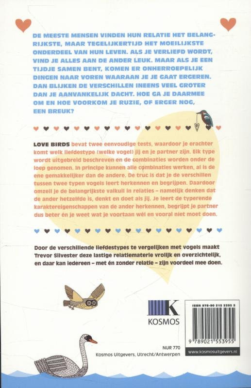 Achterkant van Love birds