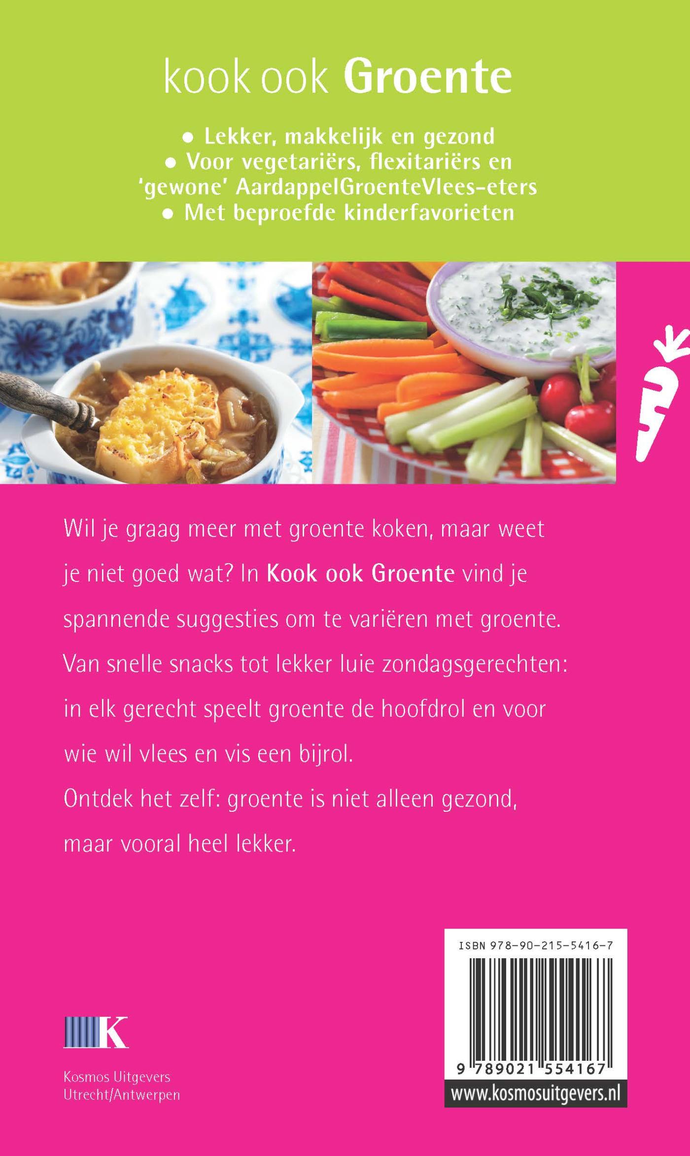 Achterkant van Kook ook Groente