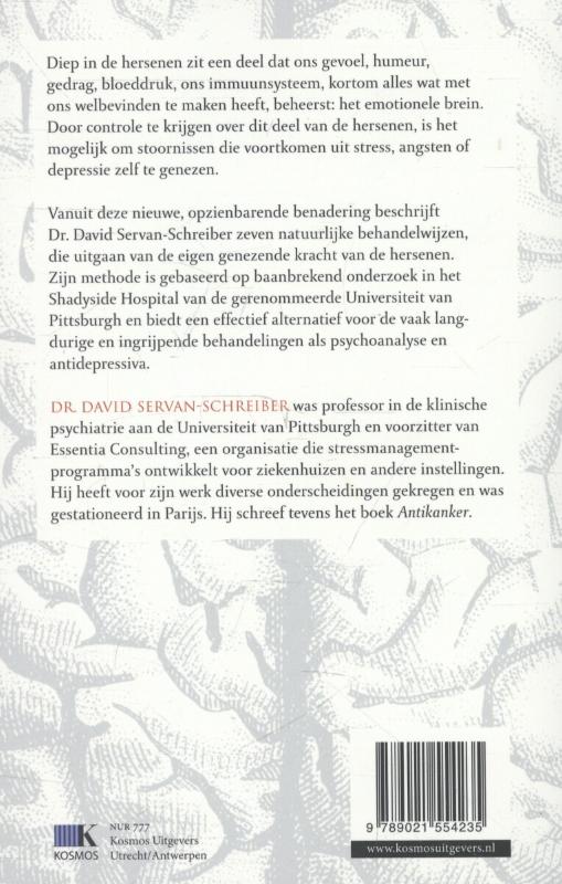 Achterkant van Uw brein als medicijn