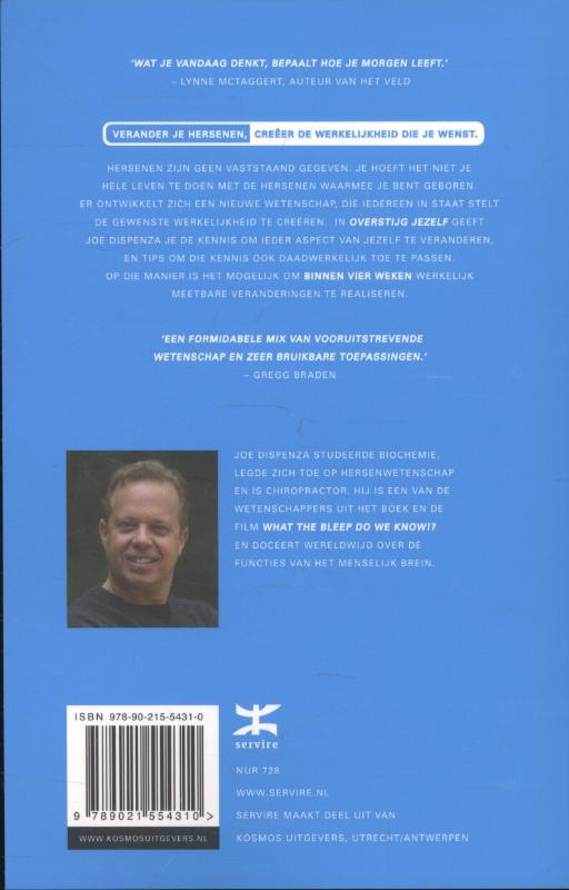 Achterkant van Overstijg jezelf