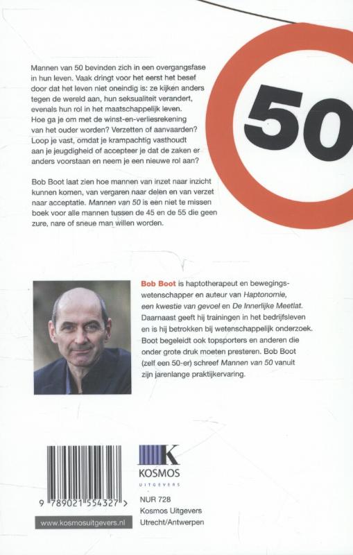 Achterkant van Mannen van 50