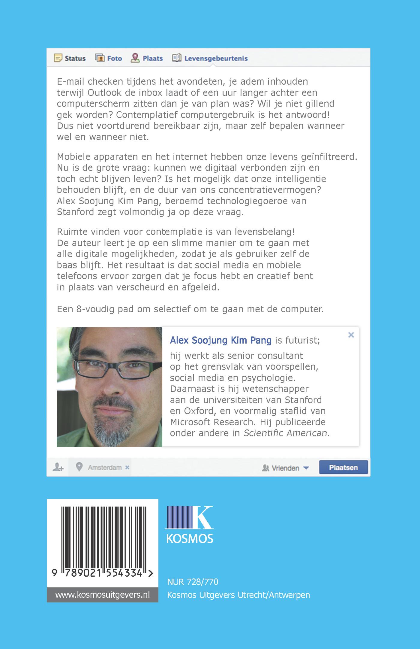 Achterkant van Verslaafd aan afleiding