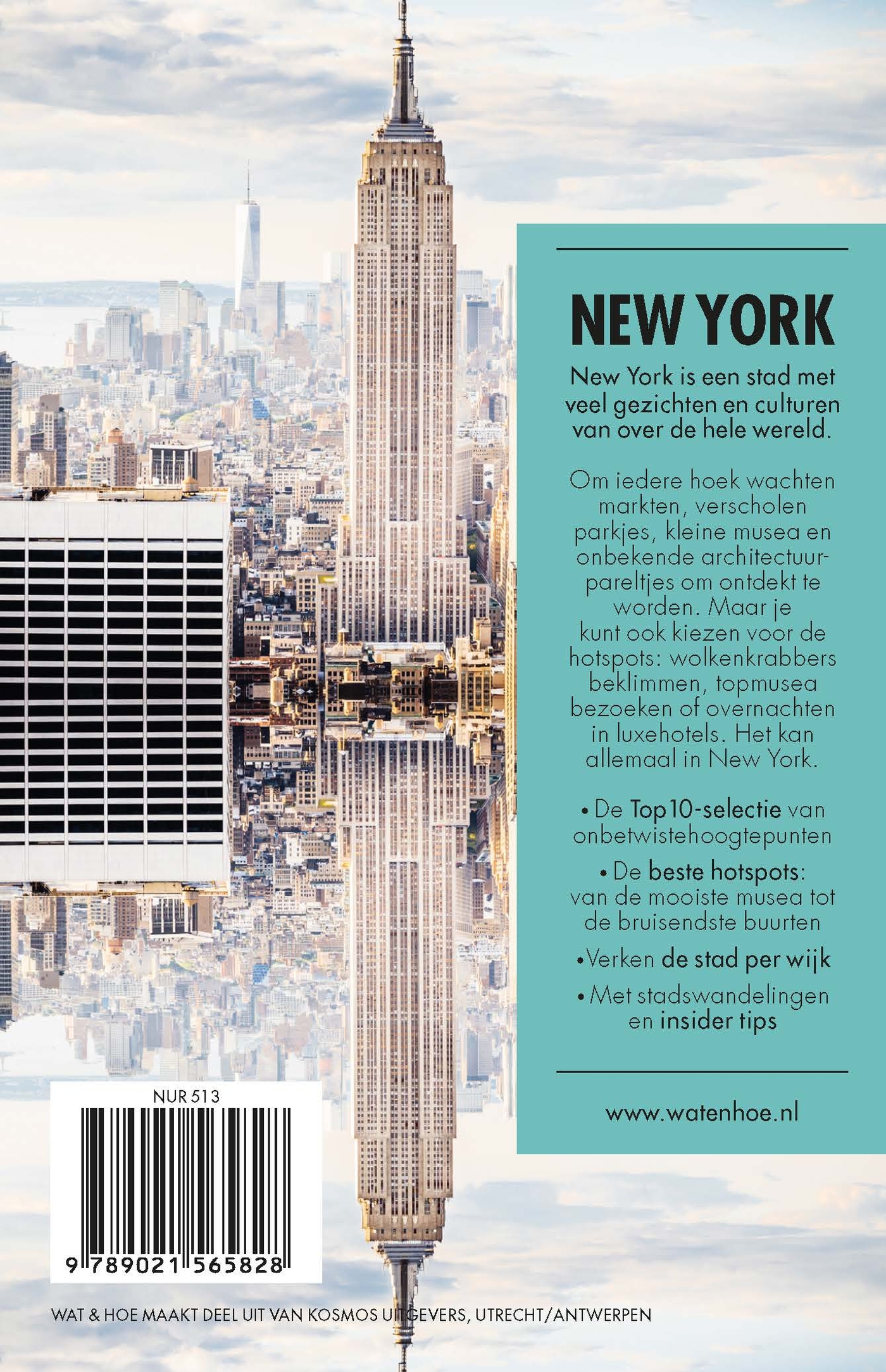 Achterkant van New York