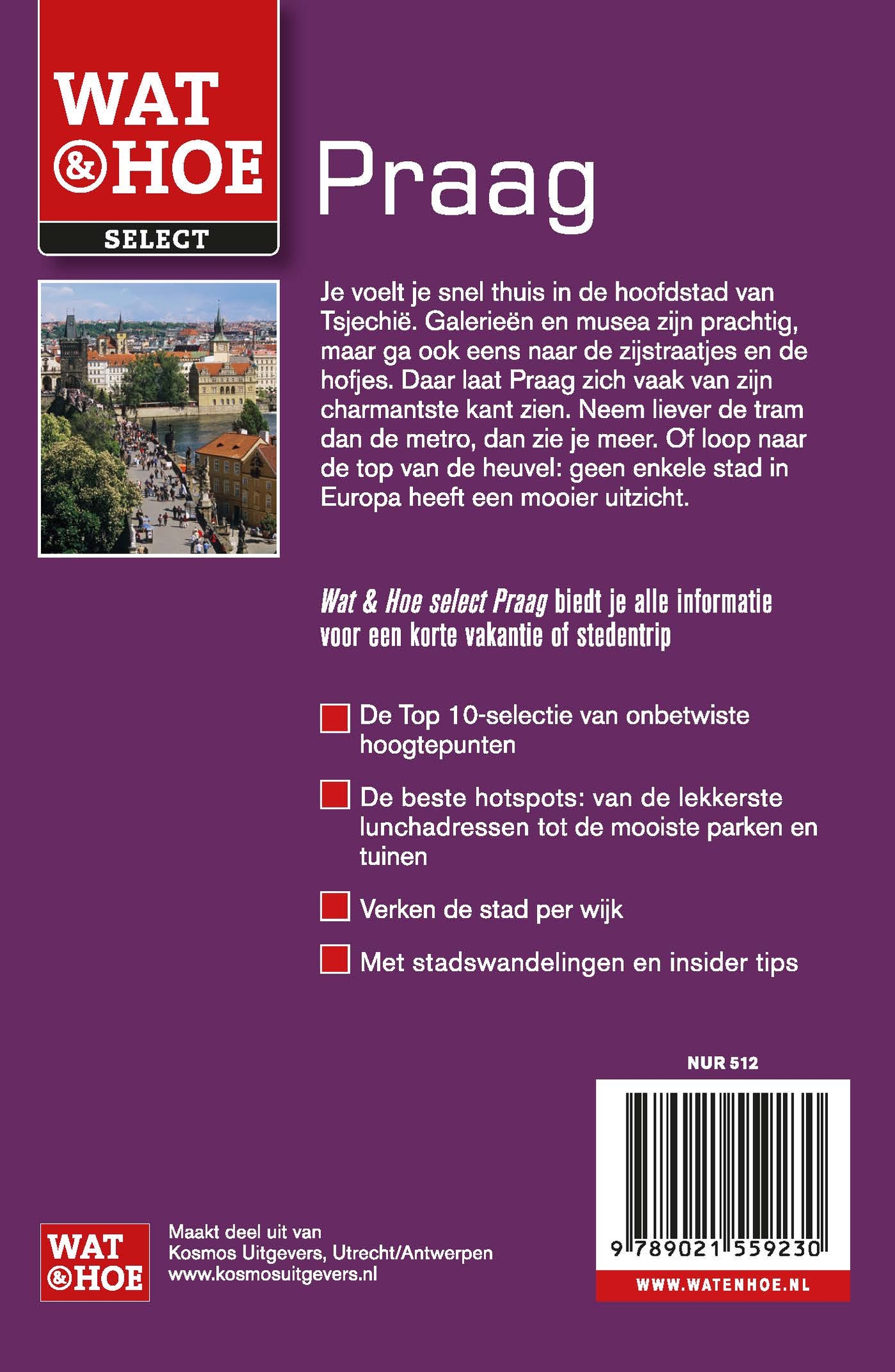 Achterkant van Praag