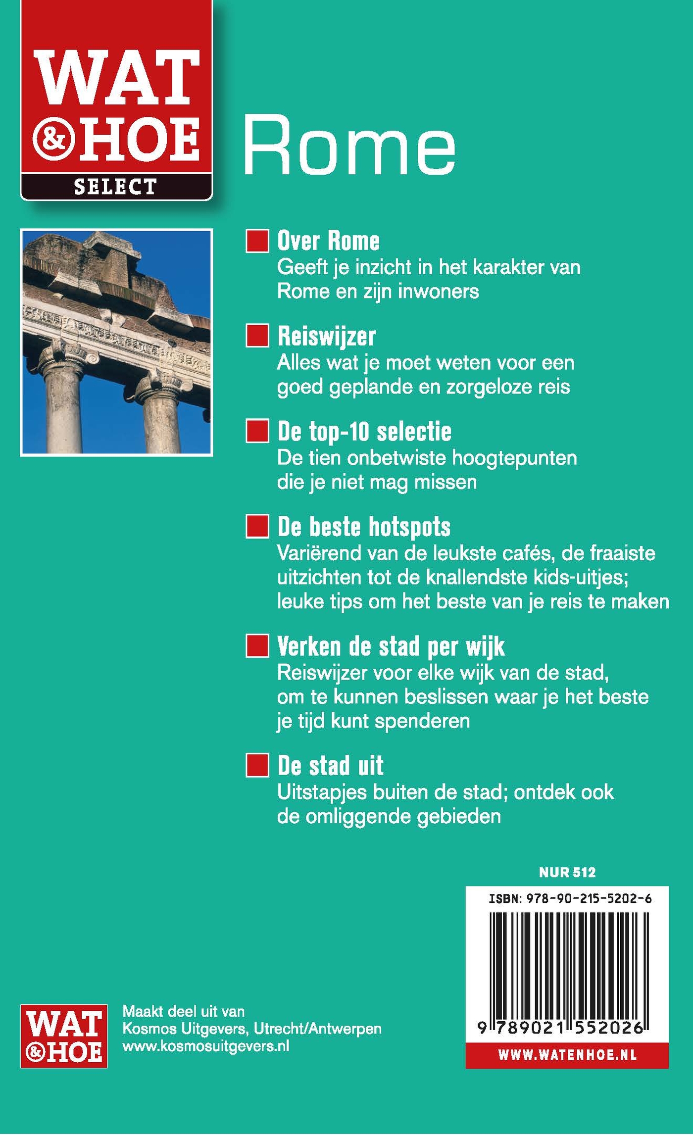 Achterkant van Rome