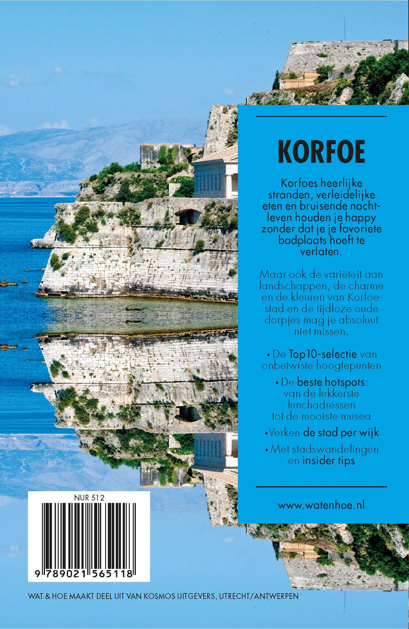 Achterkant van Korfoe