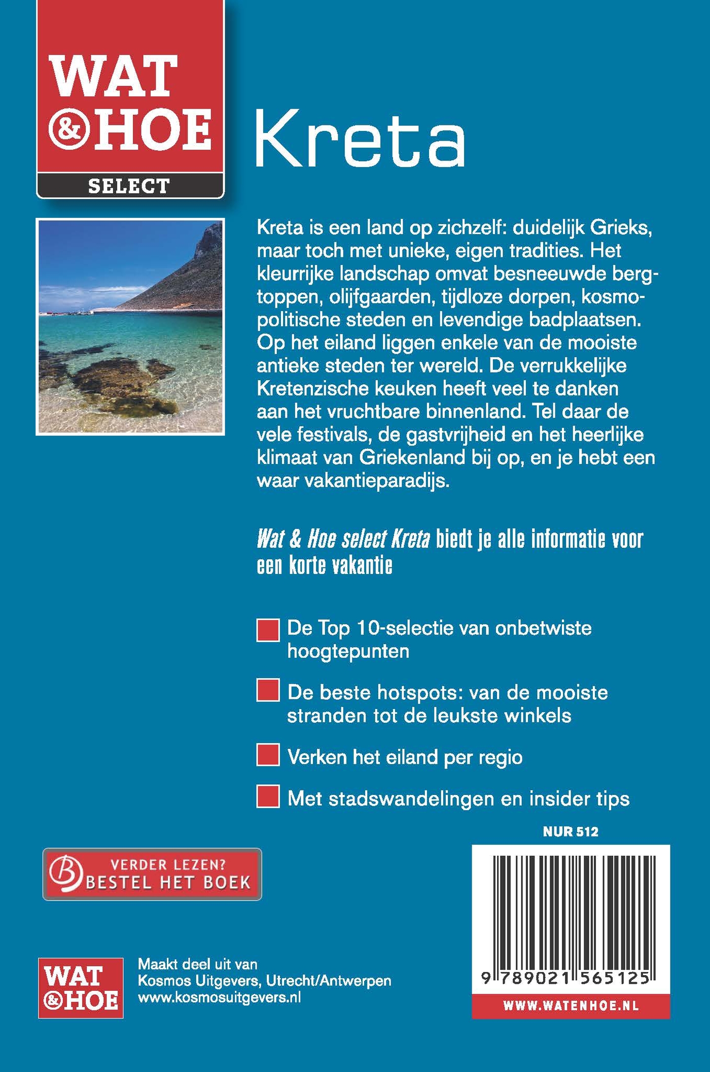 Achterkant van Kreta