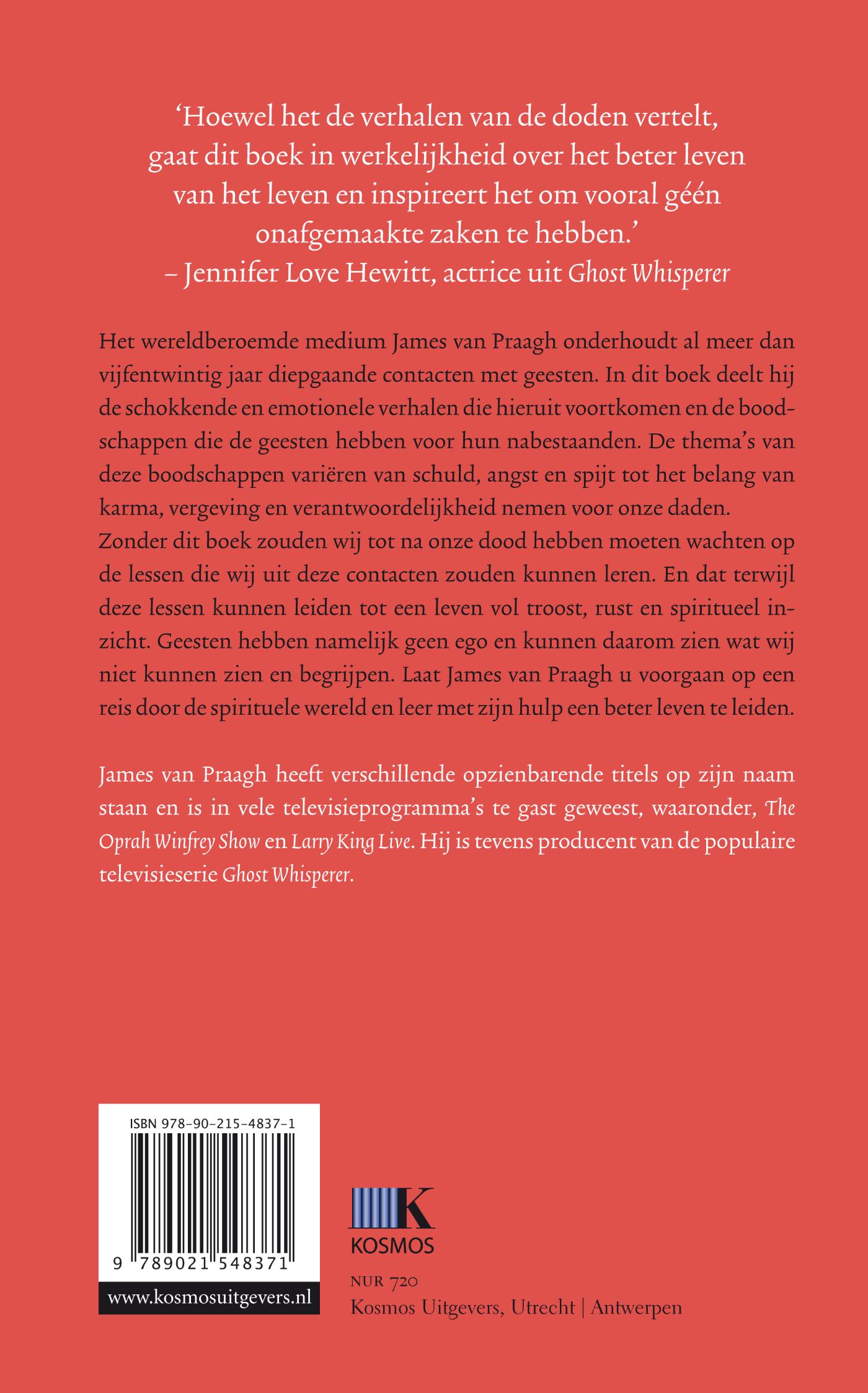 Achterkant van Onafgemaakte zaken