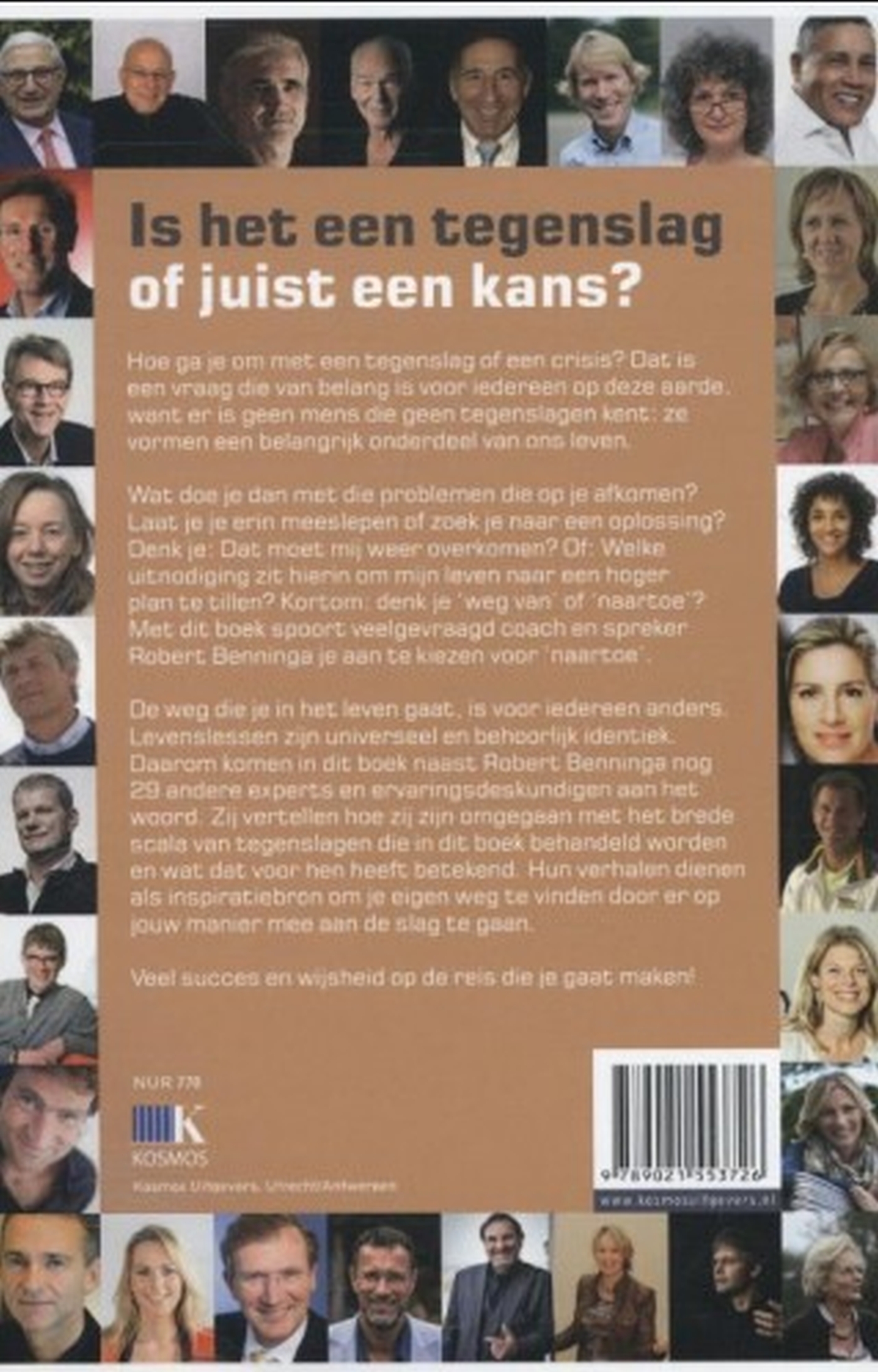 Achterkant van Is het een tegenslag of juist een kans?