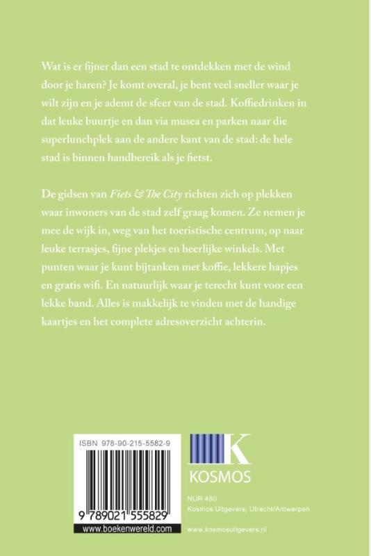Achterkant van Fiets & The City: Berlijn