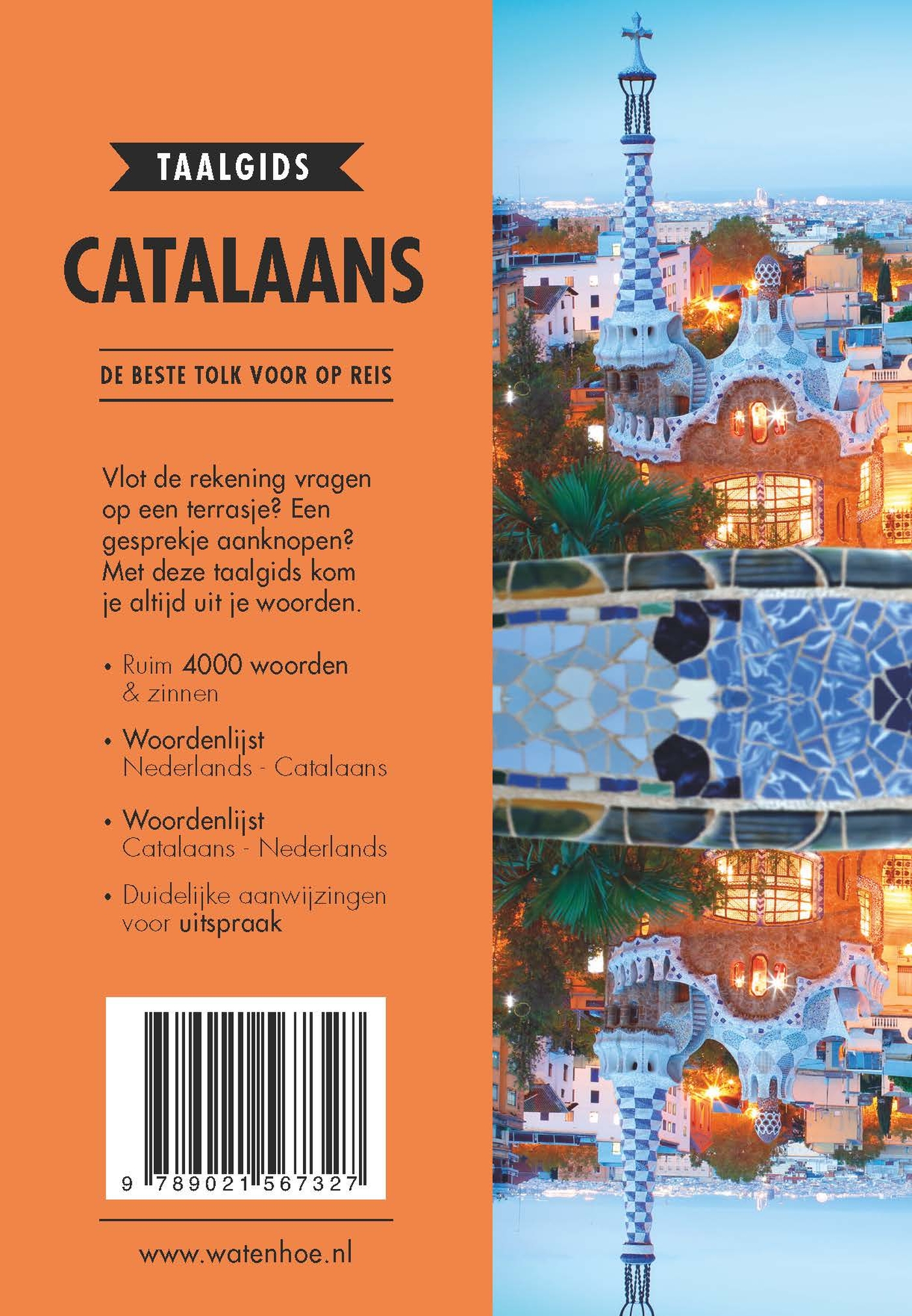 Achterkant van Catalaans