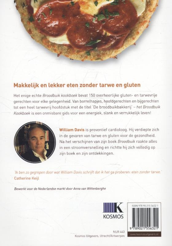 Achterkant van Broodbuik kookboek