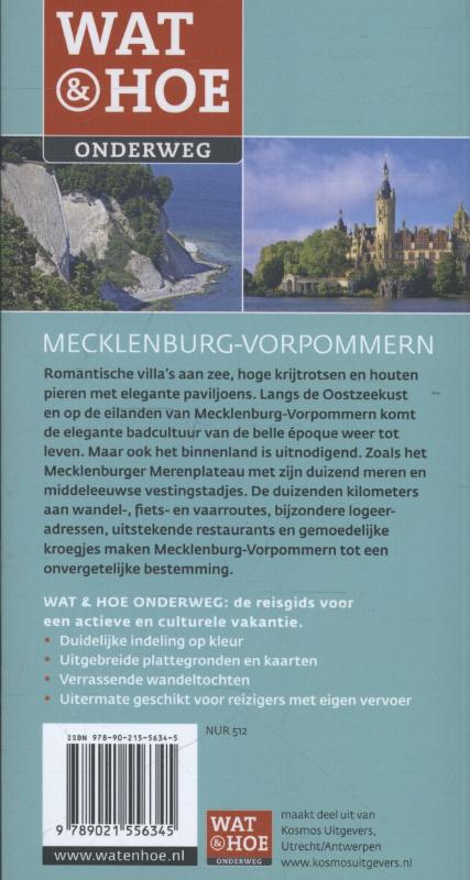 Achterkant van Wat & Hoe Onderweg Mecklenburg-Vorpommern