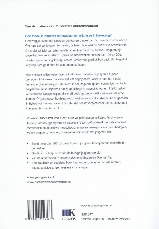 Achterkant van Motivatie binnenstebuiten