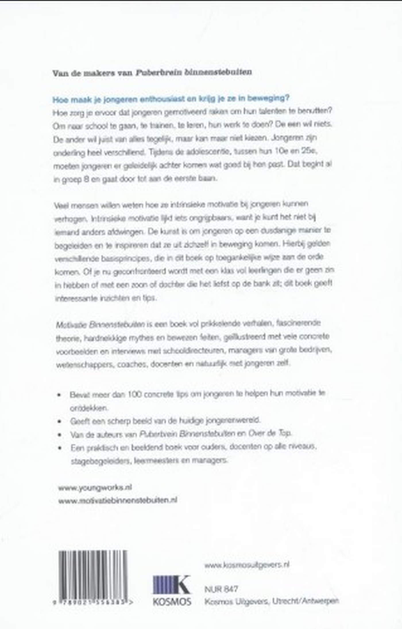 Achterkant van Motivatie binnenstebuiten