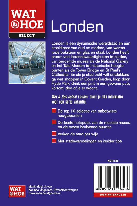 Achterkant van Londen